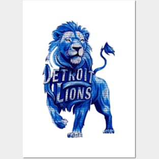 Detroit Lions Posters and Art